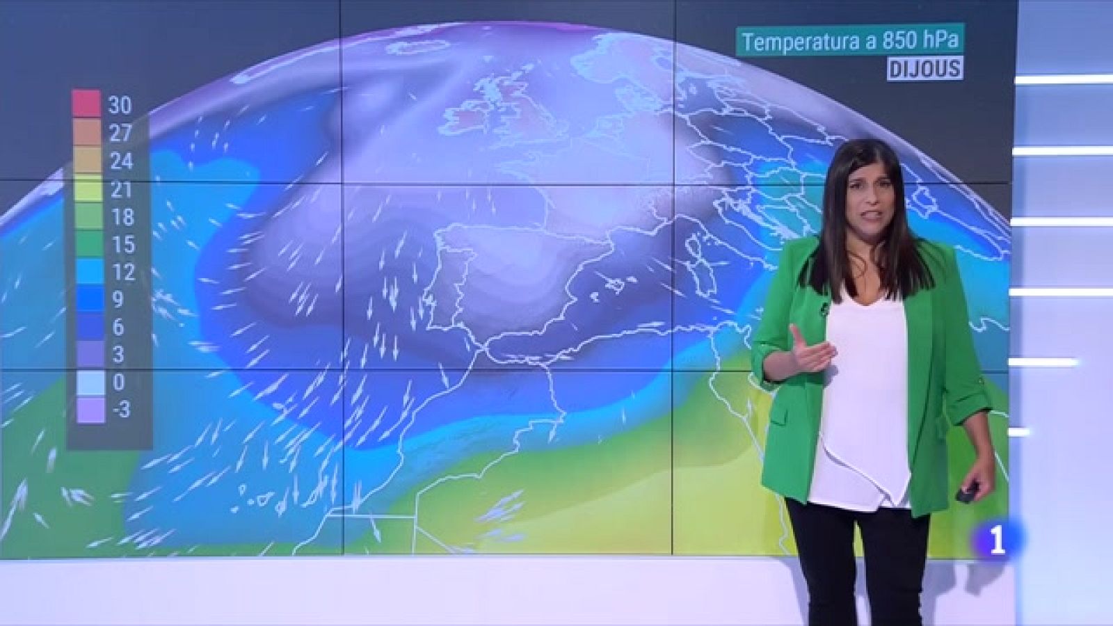 El Temps (03/11/2021) - Sol, vent, nuvolades, ruixats, neu i ambient fred