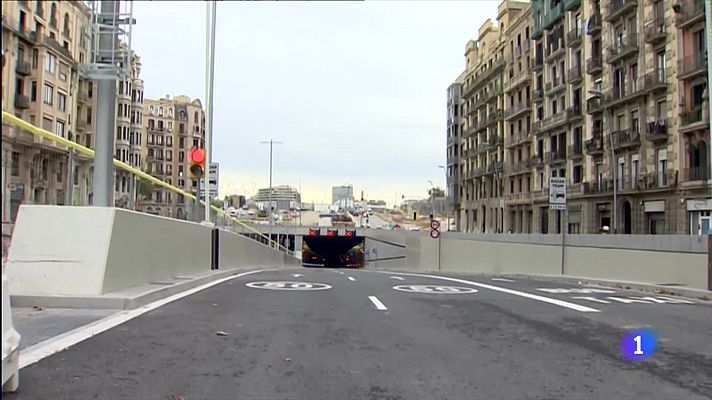 L'Informatiu - Els experts en mobilitat dubten de que el soterrament del túnel de Glòries millori la congestió de trànsit