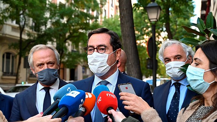 Telediario 1 - El plan para las pensiones divide a patronal y sindicatos