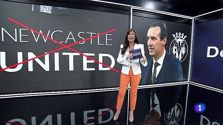 Telediario 1 - Unai Emery confirma que sigue en el Villarreal: "Estoy comprometido al 100%"