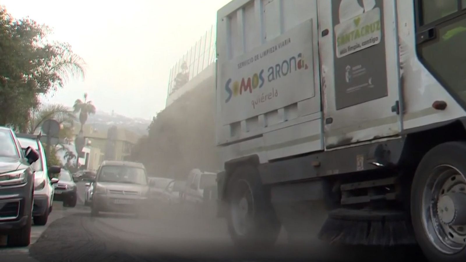 La mala calidad del aire provoca al menos seis ingresados por problemas respiratorios en La Palma