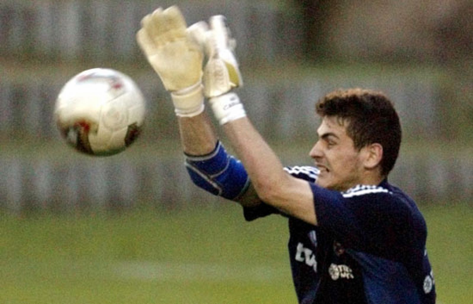 El debut de Casillas con 'la Roja'