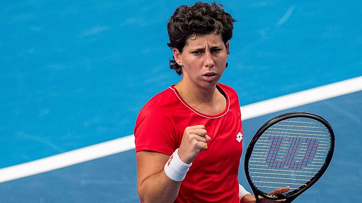 Carla Suárez, depedida con honores del tenis en la BJK Cup