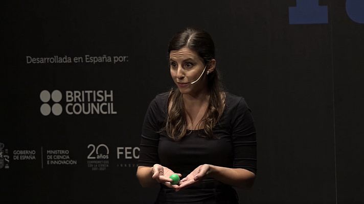 Ana Rodríguez y su monólogo sobre la fotosíntesis