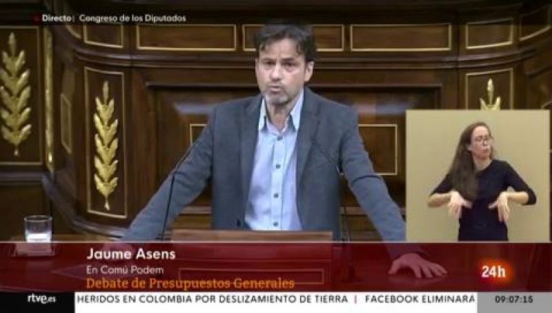 Jaume Asens sobre los PGE: "La coalición está en plena forma"