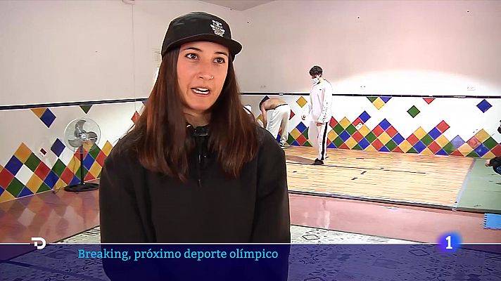 Telediario 1 - Laura García: "Quiero pelear por el oro en break dance en París 2024"