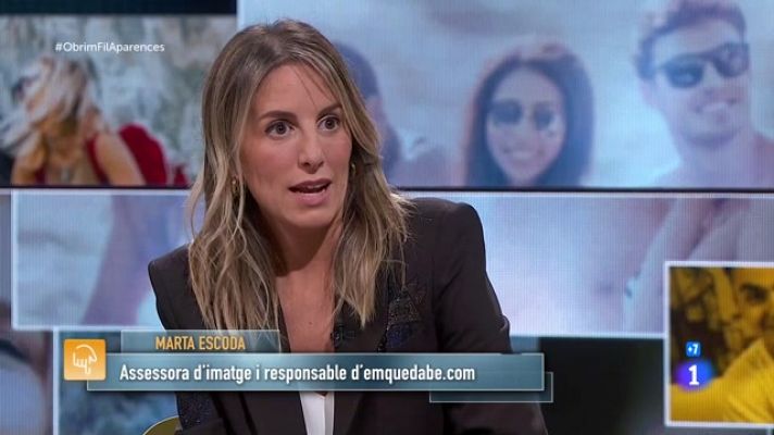 Marta Escoda, la família i les xarxes socials