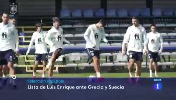Telediario Matinal - Luis Enrique ofrece la lista del todo o nada hacia el Mundial
