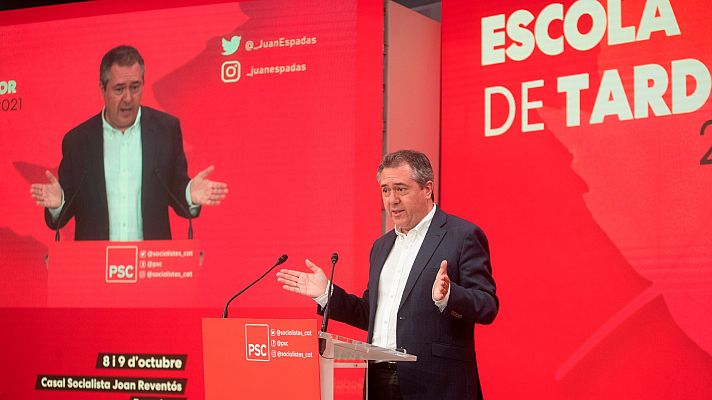 Espadas, sobre la financiación autonómica: "Hay que analizar la fórmula más justa y llegar con una posición única del PSOE"