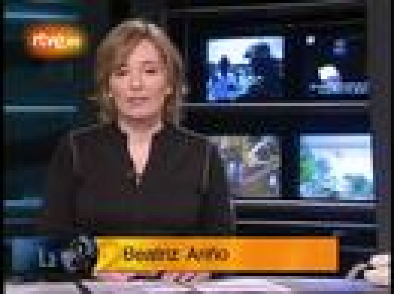 Los comienzos de Beatriz Ariño en La 2 Noticias. Beatriz es ahora presentadora de Informe Semanal.