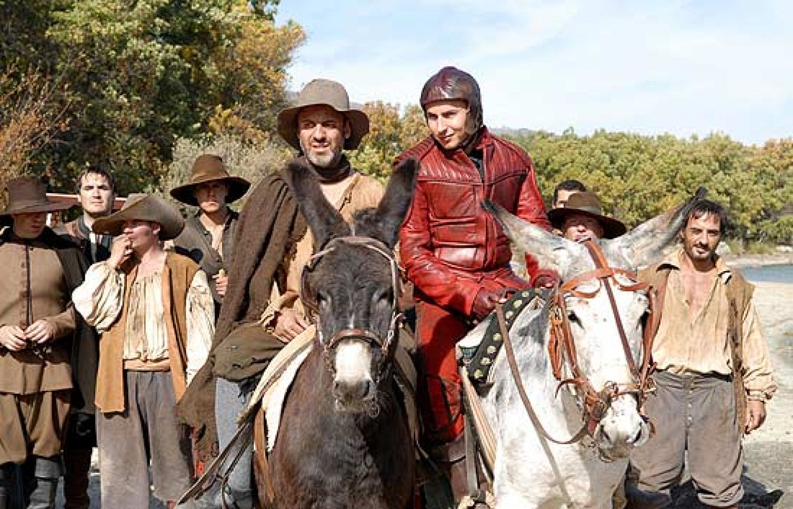 Lorenzo cambia su moto por un burro