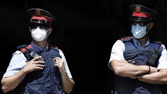 Telediario 1 - La víctima de la agresión sexual en Igualada sale de la UCI mientras los mossos siguen buscando al autor