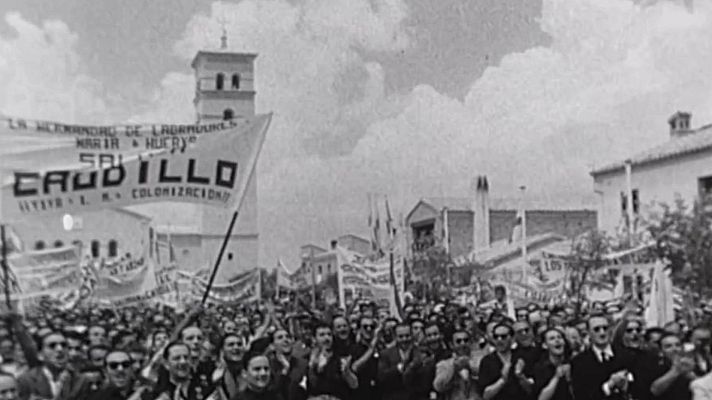 Telediario 2 - Los pueblos "inventados" en el Franquismo piden infraestructuras para asegurar su futuro