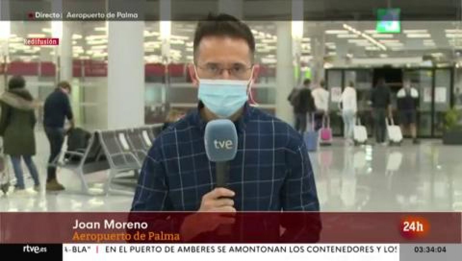 Interrumpen durante unas horas la actividad en el aeropuerto de Palma - Informativo 24h | Ver