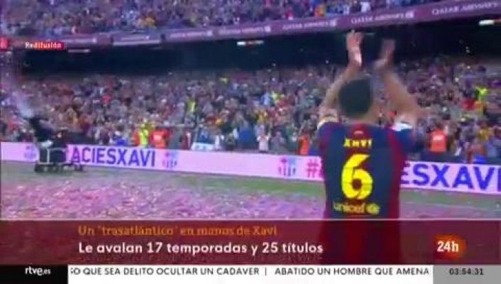 Informativo 24h - Xavi Hernández, nuevo entrenador del FC Barcelona