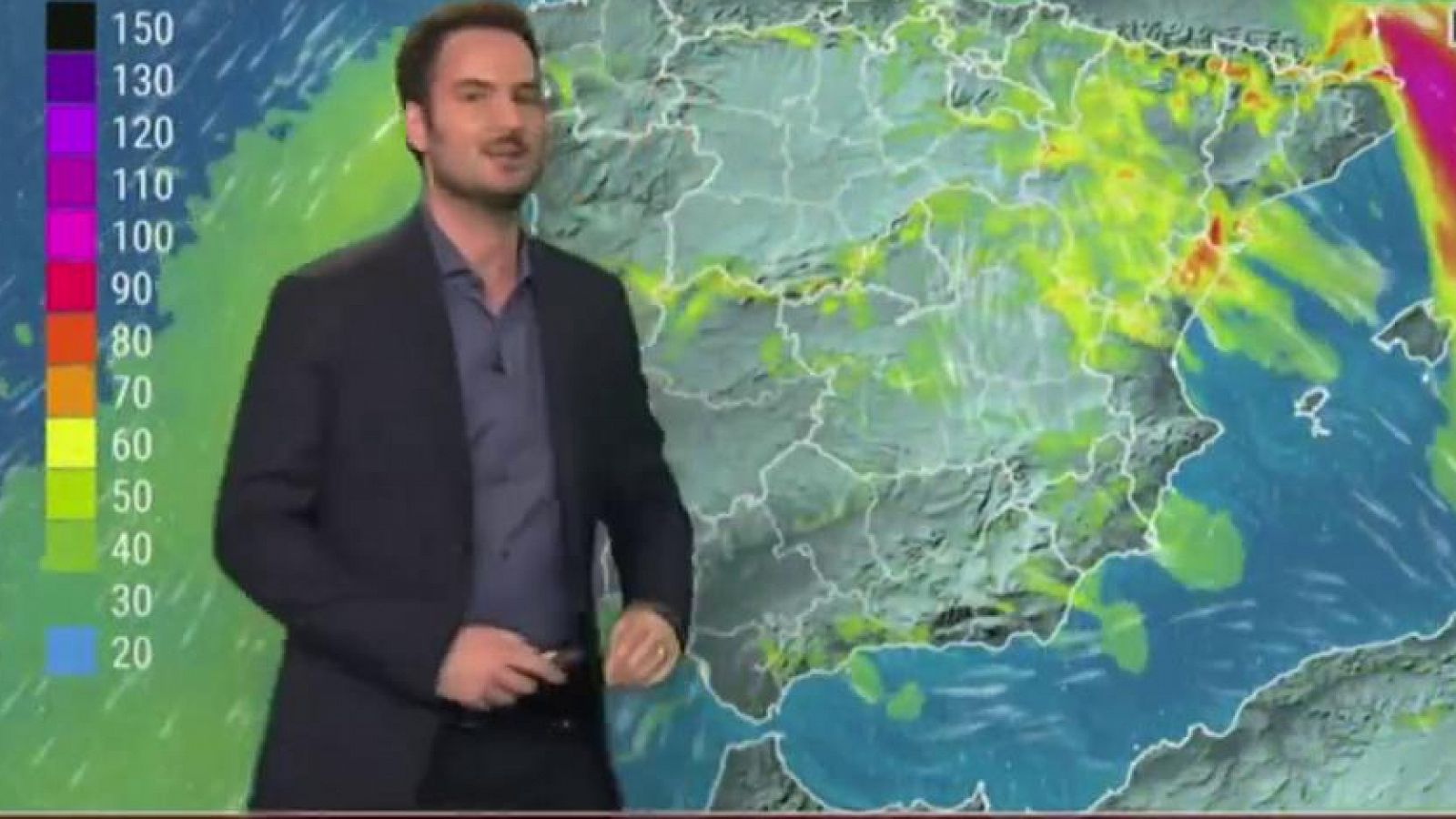 Nuboso en el norte peninsular y lluvias localmente fuertes en Baleares - El tiempo | Ver