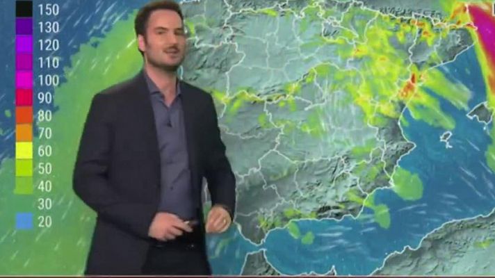 El tiempo - Nuboso en el norte peninsular y lluvias localmente fuertes en Baleares