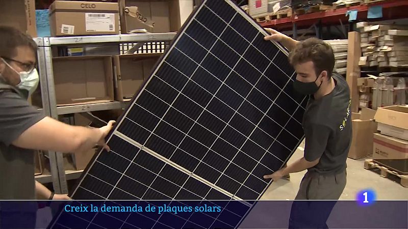 Creix l'interès per instal·lar plaques solars a casa