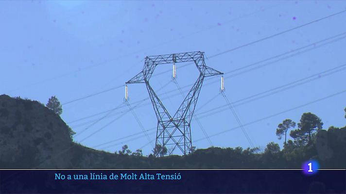 L'Informatiu - Rebuig veïnal a una línia elèctrica d'alta tensió