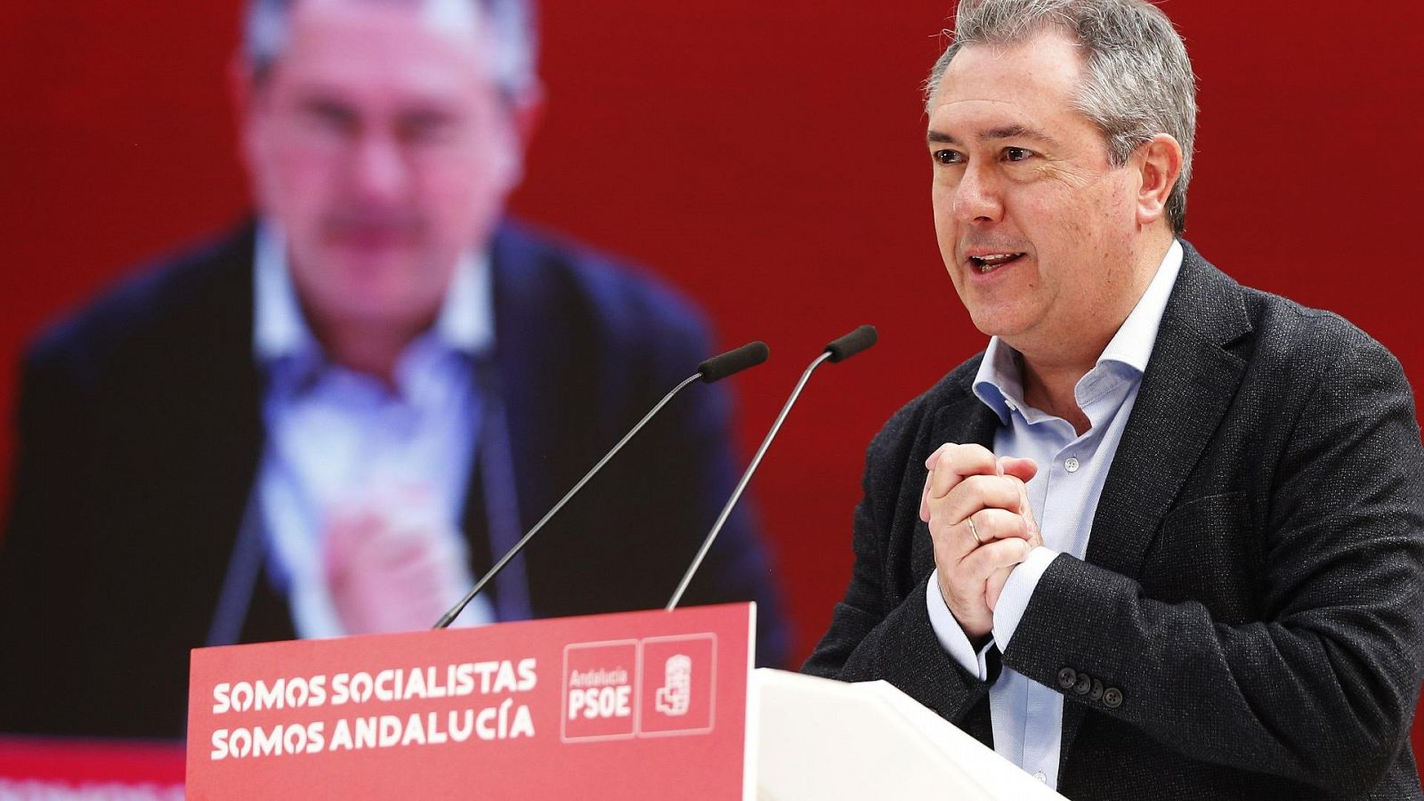 Juan Espadas defiende la "unión" del partido durante el 14 Congreso Regional andaluz