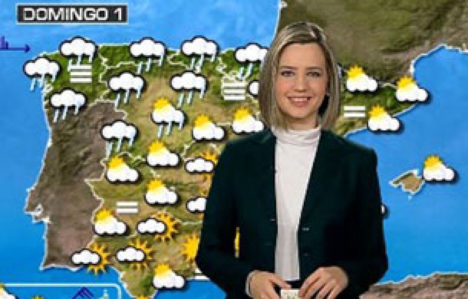 Precipitaciones fuertes en Galicia, cantábrico, Alto Ebro y Pirineos