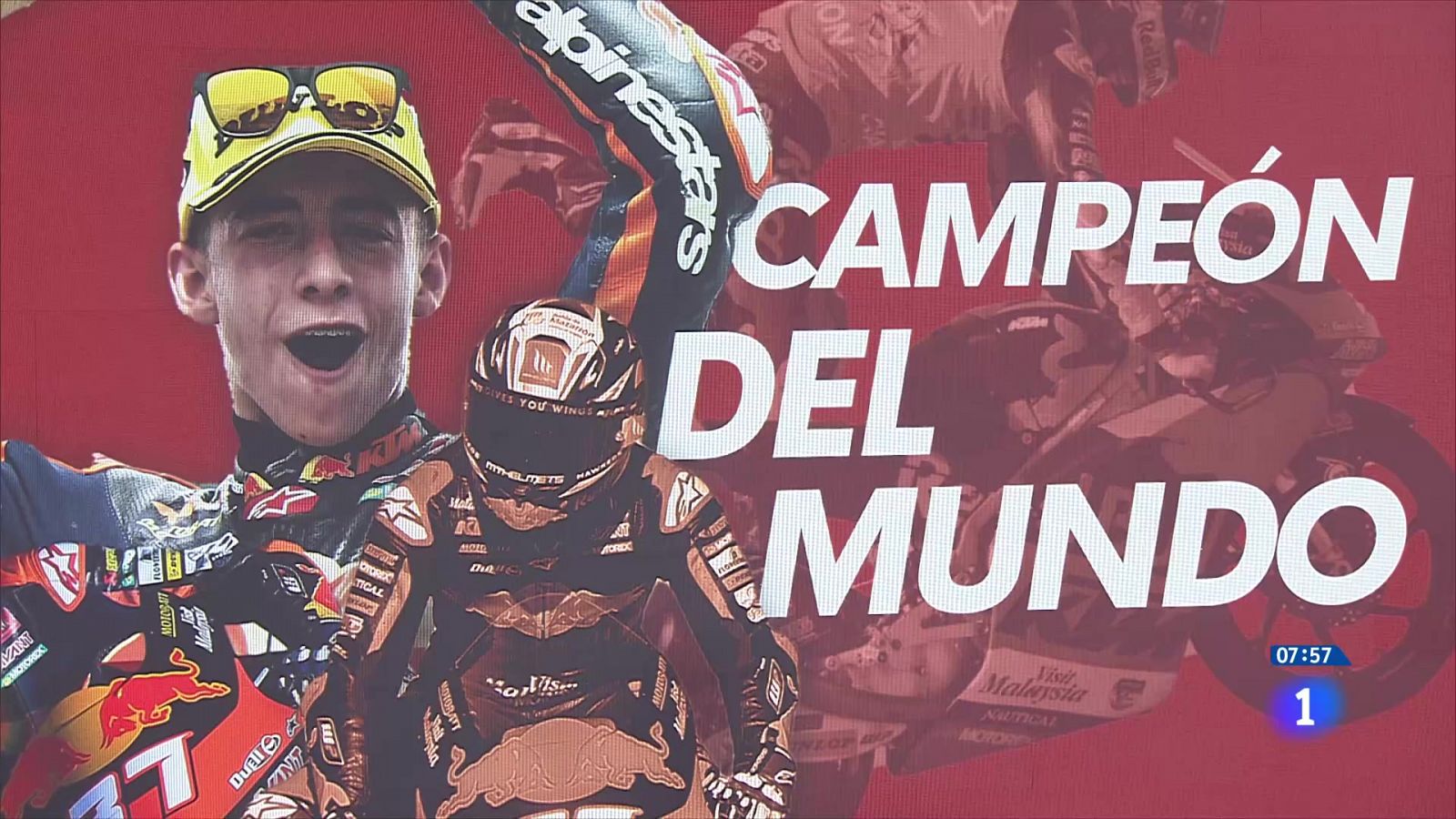 Pedro Acosta se proclama campeón mundial de Moto3