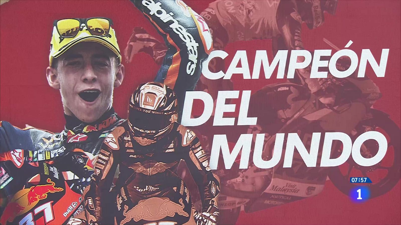 Pedro Acosta, campeón del mundo, el español más joven en lograrlo