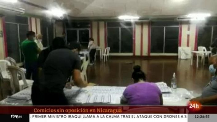 Ortega vence en las elecciones de Nicaragua