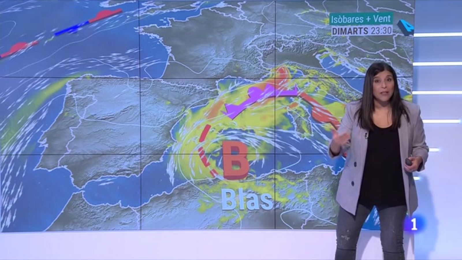 El Temps (08/11/2021) - Pendents de la borrasca Blas