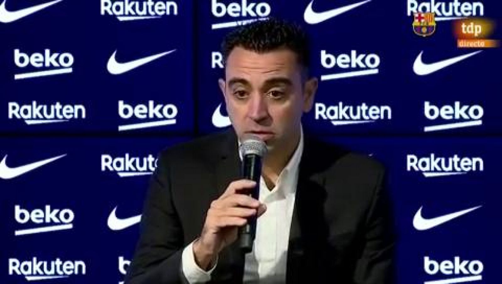 Xavi Hernández: "Venimos con la idea muy clara de jugar bien"