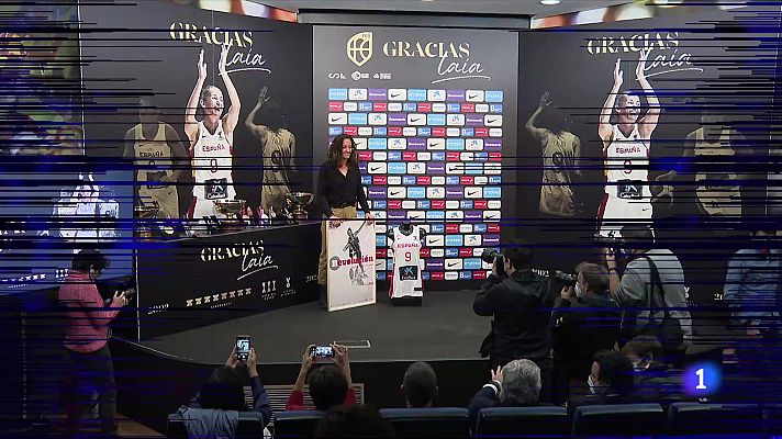 Telediario 1 - Laia Palau: la gran capitana dice adiós a la selección