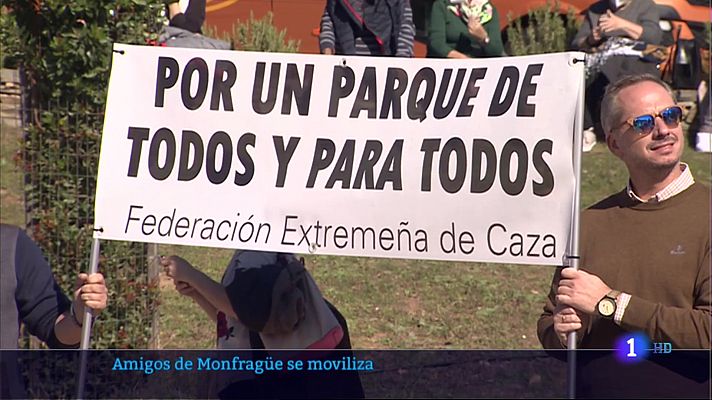 Concentración en Monfragüe para exigir el fin del aprovechamiento hidroeléctrico