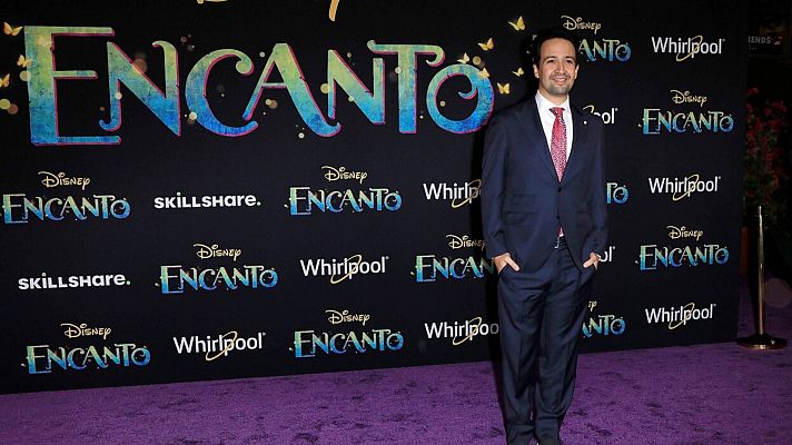 Telediario 2 - El compositor Lin-Manuel Miranda presenta 'Encanto', la nueva producción de Disney