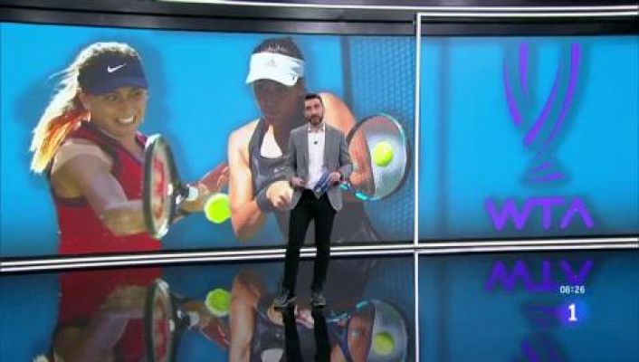Informativo 24h - Garbiñe Muguruza y Paula Badosa buscan un cierre 'maestro' al 2021