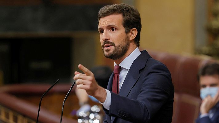 Casado carga contra Sánchez por pactar los Presupuestos "con los más radicales de Europa"