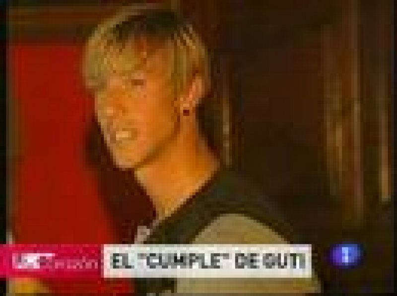 Guti celebra su cumpleaños en medio de la tormenta