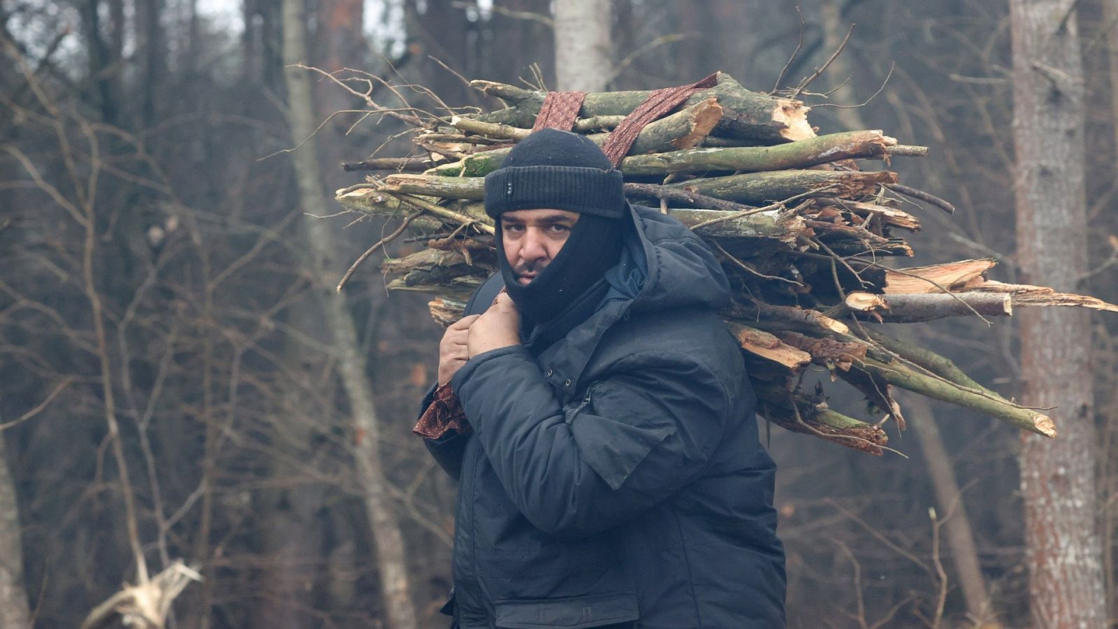 Crisis migratoria: hambre y frío en la frontera bielorruso-polaca