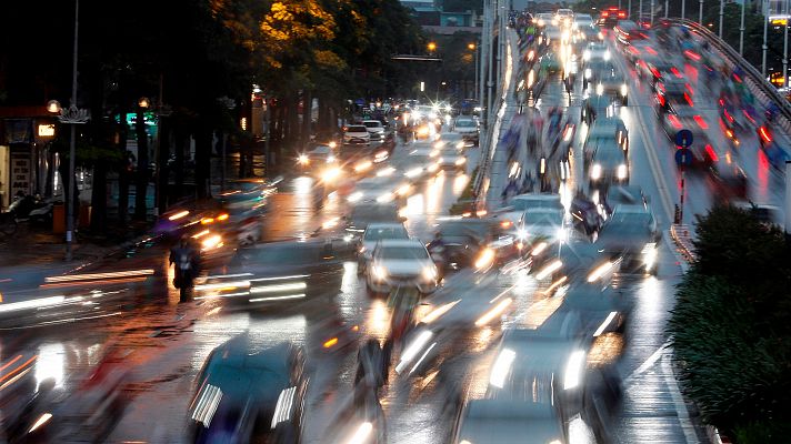 Telediario 2 - El sector del transporte es responsable del 20% de las emisiones de efecto invernadero