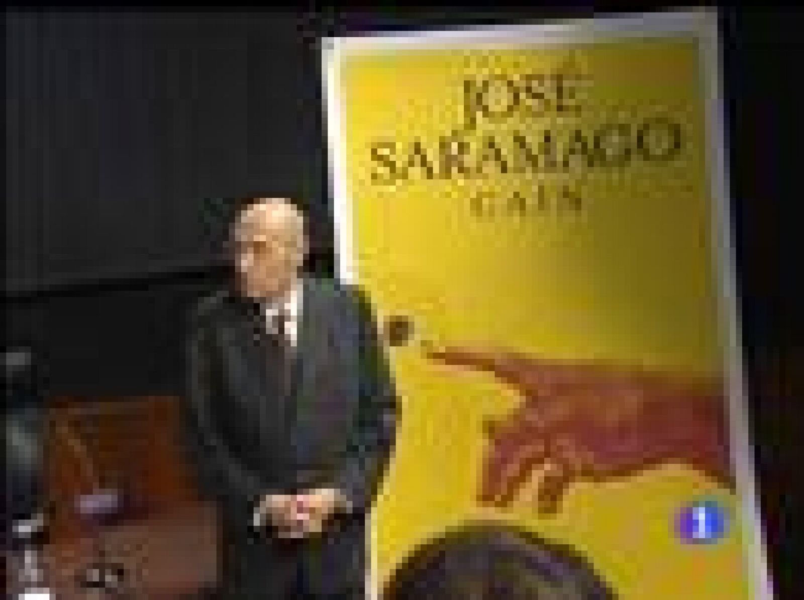   El Premio Nobel portugués, José Saramago, ha presentado su nuevo, y polémico libro, en Madrid; en el que hace una relectura de la biblia que ha levantado ampollas en Portugal