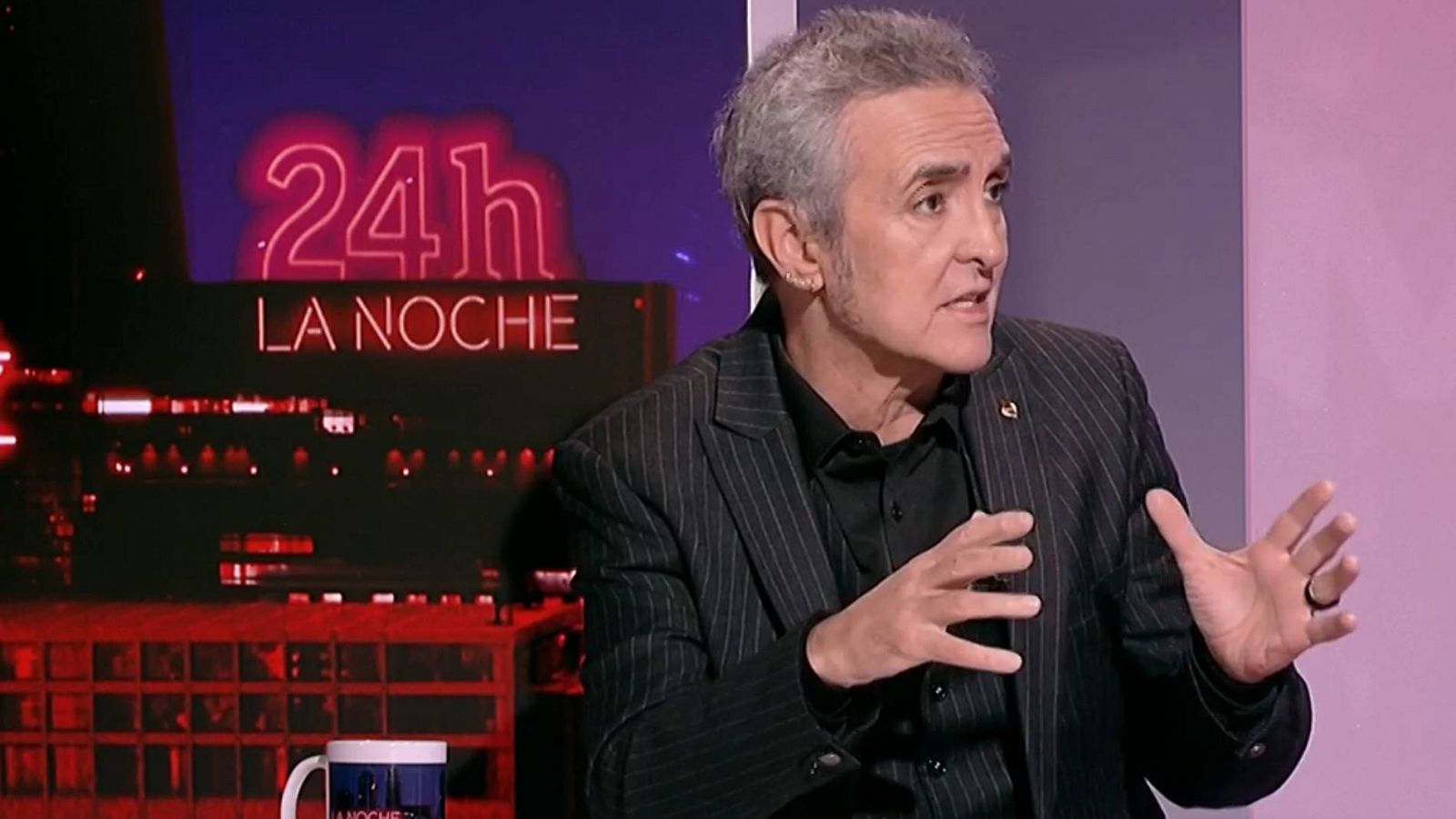 Entrevista a Ramoncín en La Noche en 24 Horas - RTVE.es