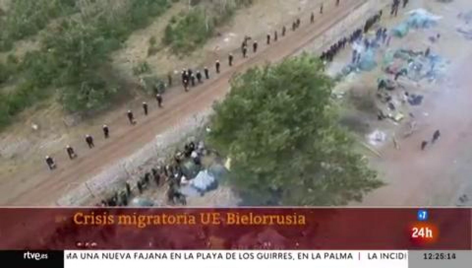 Miles de migrantes continúan atrapados en la frontera entre Bielorrusia y Polonia - Ver ahora