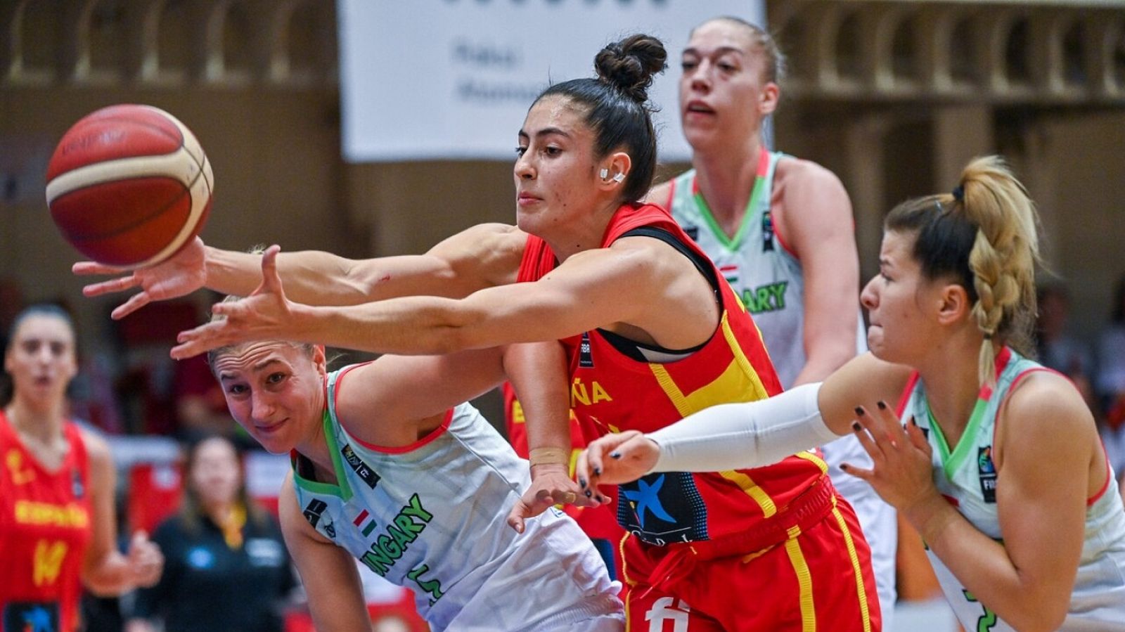 Baloncesto: Campeonato de Europa femenino: Hungría - España