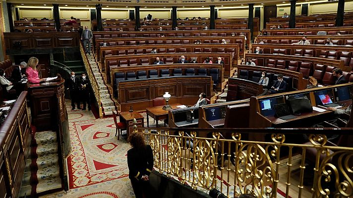 Telediario 2 - El Congreso renueva el TC pese a los votos contra Arnaldo de varios diputados de PSOE y Unidas Podemos