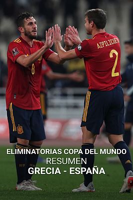 Fútbol - Resumen y mejores jugadas del Grecia 0-1 España