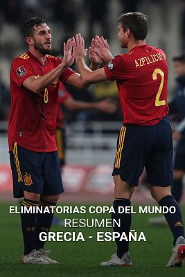 Resumen y mejores jugadas del Grecia 0-1 España