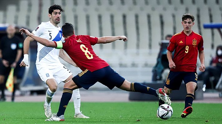 Fútbol - Clasificación Mundial 2022: Grecia - España