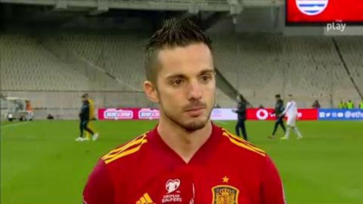 Sarabia: "Estaba hablado: si había penalti lo tiraba yo"