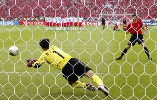 Deportes en el Archivo de RTVE - Joaquín falla el penalti ante Corea