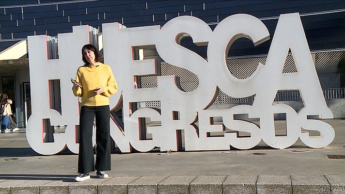 Cámara abierta - Cong. de Periodismo de Huesca, Mario Fabelo, Coral Herrera