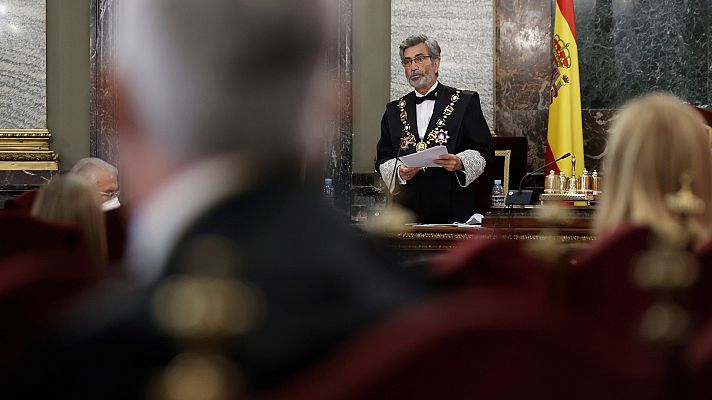 Telediario 1 - El Gobierno espera llegar a un acuerdo con el PP para el CGPJ tras la renovación del Constitucional